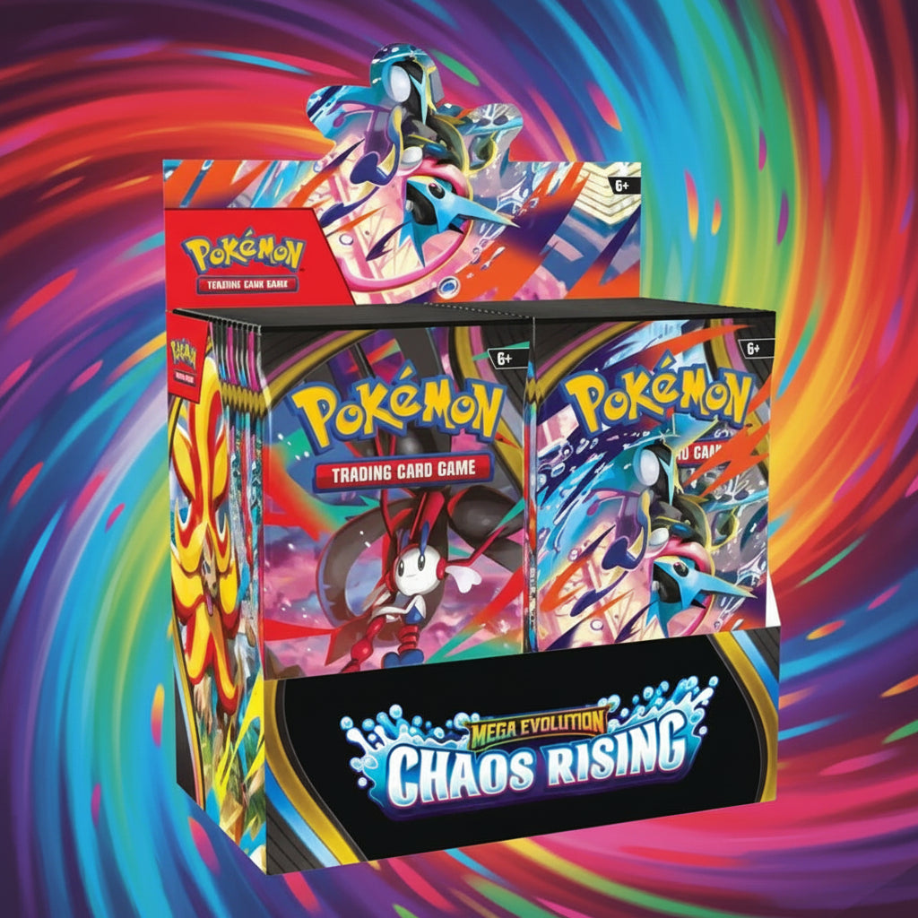Pokémon TCG: Mega Evolution — Chaos Rising Booster Display Box (36 sobres)